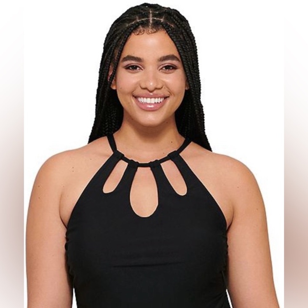 Womens keyhole tankini top